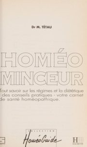 Couverture : Homeo-minceur