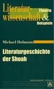 Couverture : Literaturgeschichte der Shoah