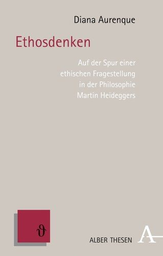 Couverture : Ethosdenken