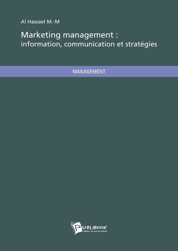Couverture : Marketing management