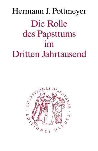 Couverture : Die Rolle des Papsttums im Dritten Jahrtausend.