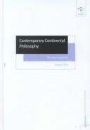Couverture : Contemporary continental philosophy