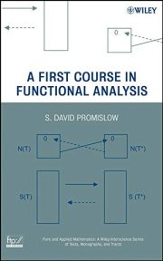Couverture : A first course in functional analysis