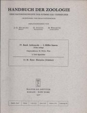 Couverture : Blattariae (Schaben)