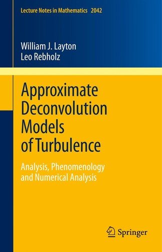 Couverture : Approximate Deconvolution Models of Turbulence