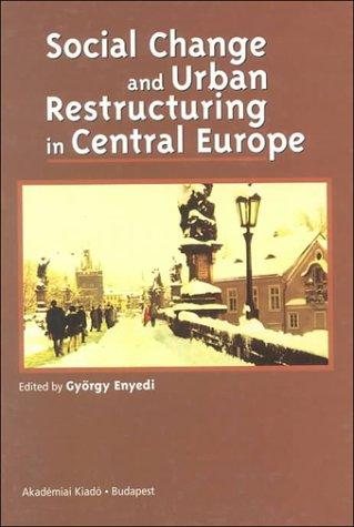 Couverture : Social change and urban restructuring in Central Europe
