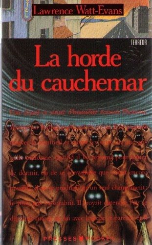 Couverture : La horde du cauchemar