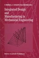 Couverture : Integrated design and manufacturing in mechanical engineering
