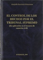 Couverture : El control de los hechos por el Tribunal Supremo