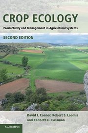 Couverture : Crop ecology