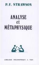 Couverture : Analyse et métaphysique