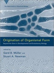 Couverture : Origination of organismal form