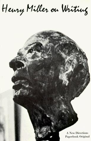Couverture : Henry Miller on Writing