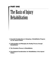 Couverture : Rehabilitation techniques for sports medicine and athletic training