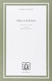 Couverture : Per la scienza