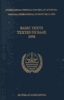 Couverture : Basic texts 1998 = textes de base 1998.