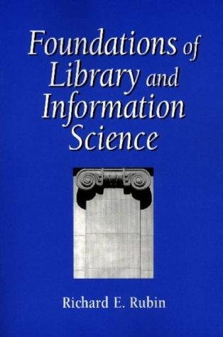 Couverture : Foundations of library and information science