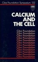Couverture : Calcium and the cell.