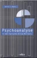 Couverture : Psychoanalyse in der Sprache Alice Millers.