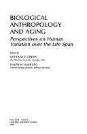 Couverture : Biological anthropology and aging