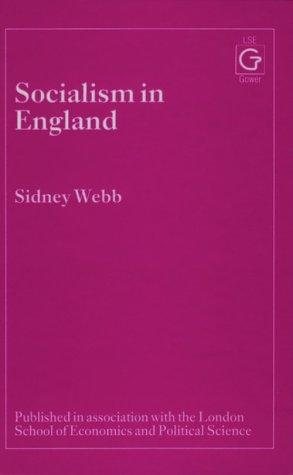 Couverture : Socialism in England