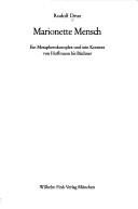 Couverture : Marionette Mensch