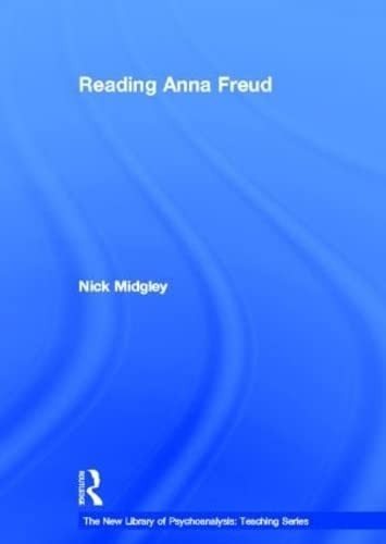 Couverture : Reading Anna Freud