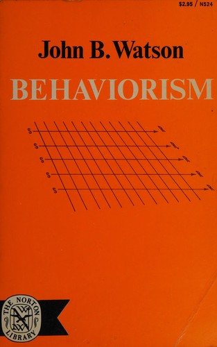 Couverture : Behaviorism.