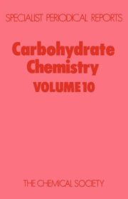 Couverture : Carbohydrate Chemistry (Specialist Periodical Reports)