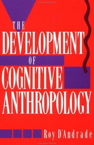 Couverture : The development of cognitive anthropology