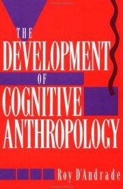 Couverture : The development of cognitive anthropology