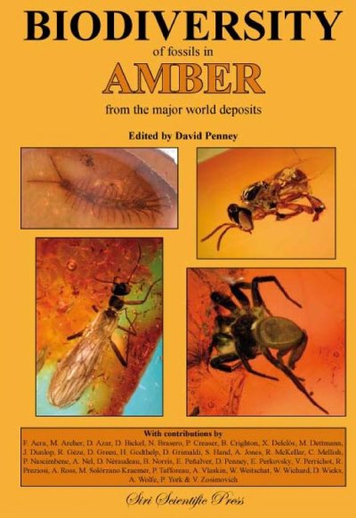 Couverture : Biodiversity of fossils in amber from the major world deposits