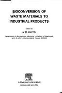 Couverture : Bioconversion of waste materials to industrial products