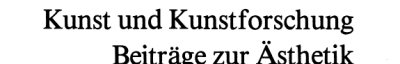 Couverture : Kunst und Kunstforschung
