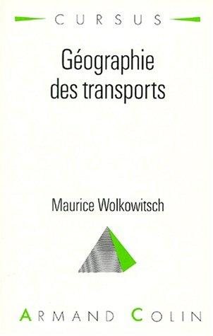Couverture : Géographie des transports