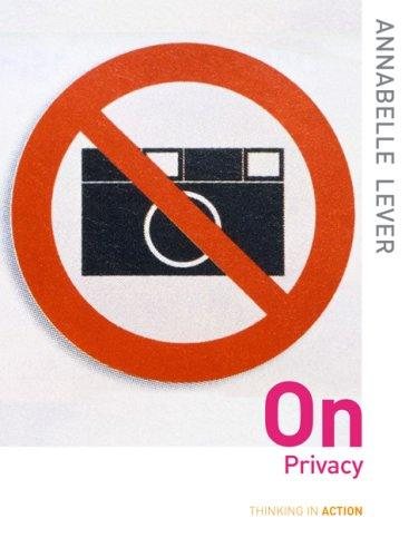 Couverture : On Privacy (Thinking in Action)