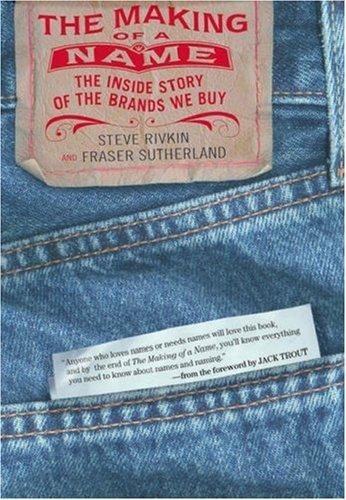 Couverture : The Making of a Name