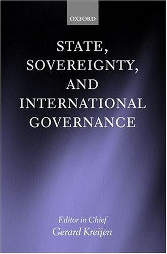 Couverture : State, sovereignty, and international governance