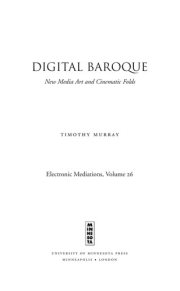 Couverture : Digital baroque