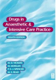 Couverture : Drugs in anaesthetic and intensive care practice