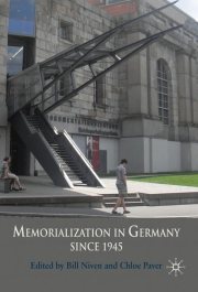Couverture : Memorialization in Germany since 1945