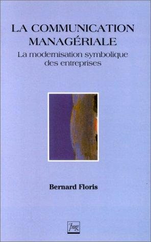 Couverture : La Communication managériale