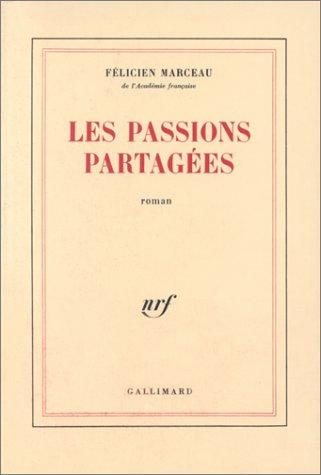 Couverture : Les passions partagées
