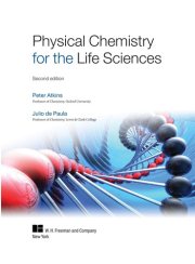 Couverture : Physical chemistry for the life sciences
