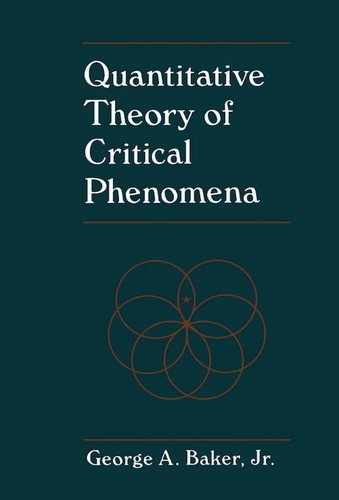 Couverture : Quantitative theory of critical phenomena