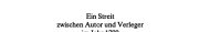Couverture : Moritz contra Campe