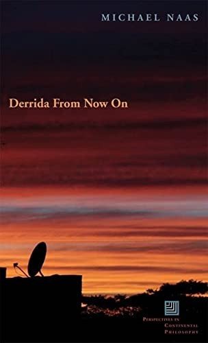 Couverture : Derrida from now on