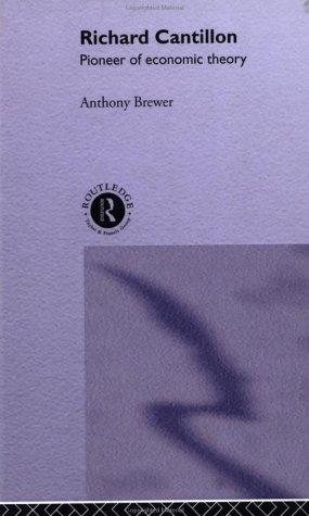 Couverture : Richard Cantillon
