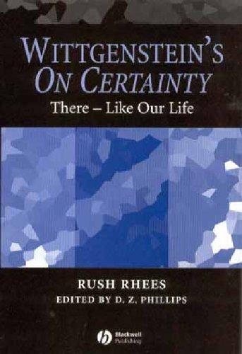 Couverture : Wittgenstein's on Certainty