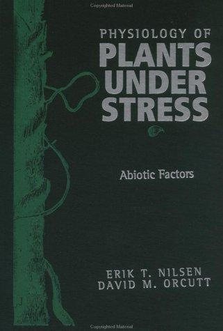 Couverture : The physiology of plants under stress